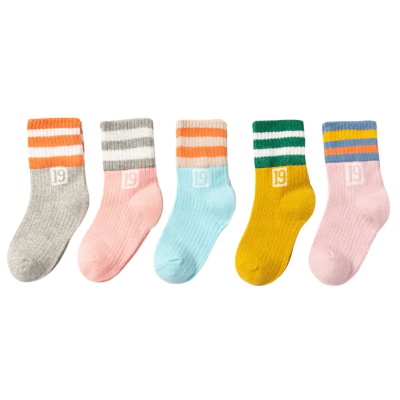 5 пар/лот, носки для малышей 1-12 лет, детские носки для девочек, хлопковые сетчатые милые носки для новорожденных мальчиков, одежда для малышей, аксессуары