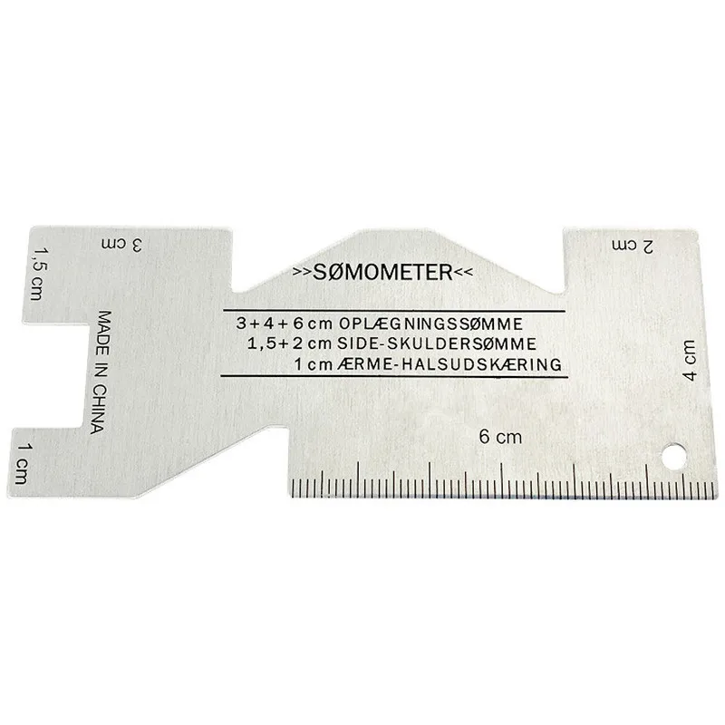 

1 Pcs Acrylic Patchwork Ruler Transparent Drawing Ruler Office & School Sewing Stainless Steel Metal Ruler Measuring Supplies