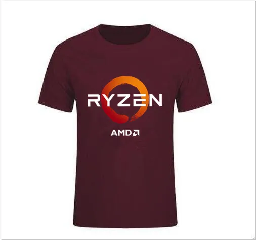 Новая популярная черная футболка Amd Gaming Ryzen Cpu 2 для мужчин, Размеры S 3Xl, крутая Повседневная футболка Pride, Мужская футболка унисекс, новая модная футболка свободного кроя