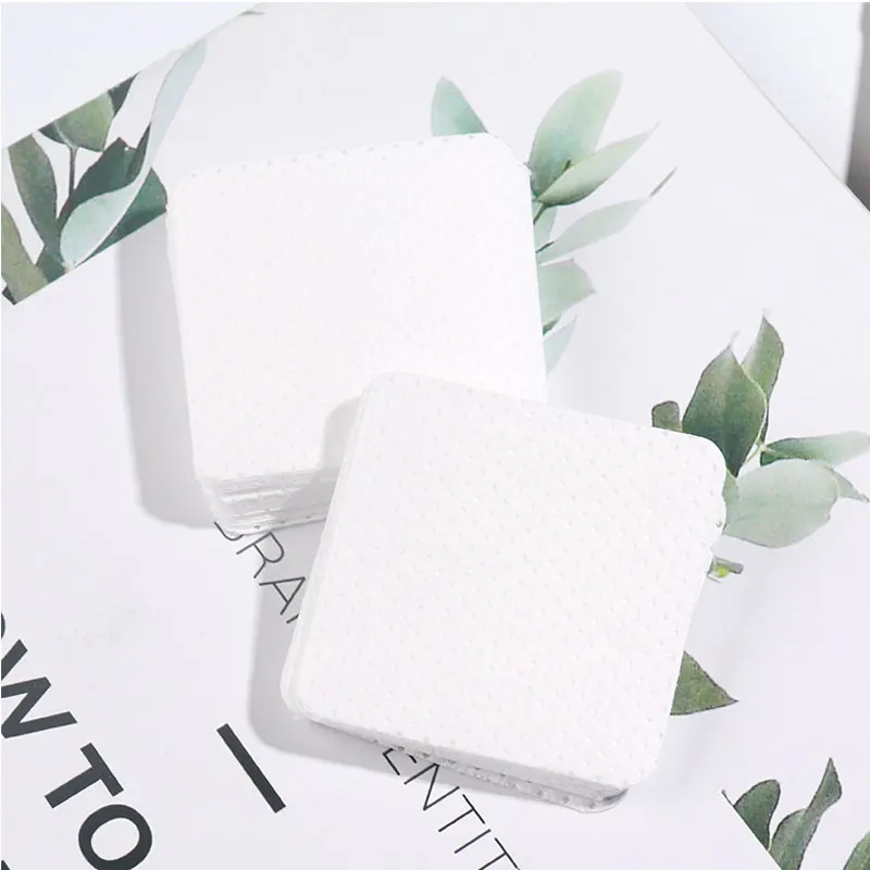 180Pcs жидкость для хлопчатобумажные салфетки без ворса Бумага коврик ногтей