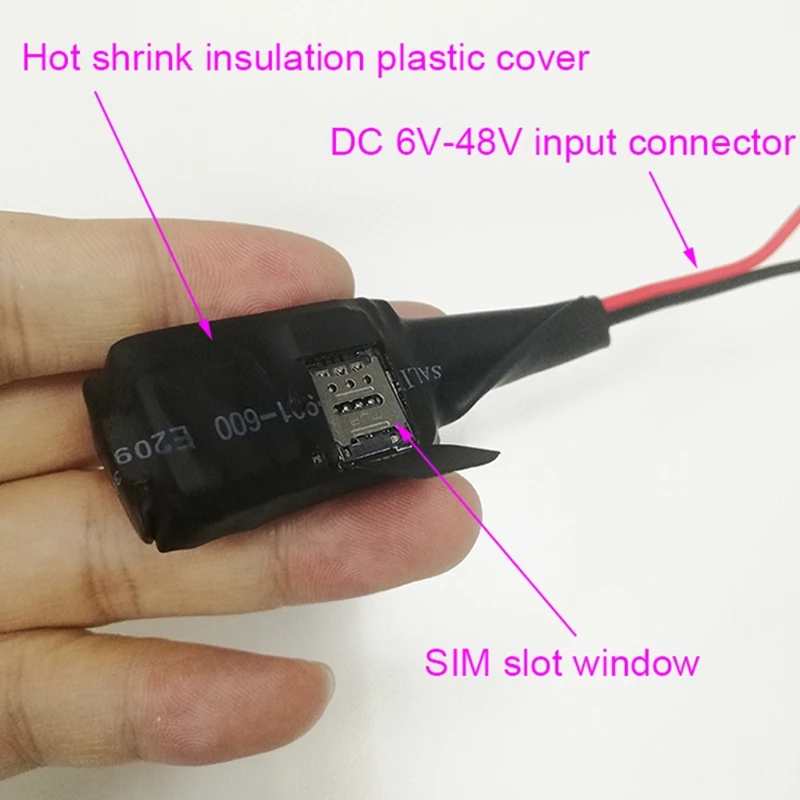 GPS Tracker Mini GPS Tracker SOS Real-time Call Voice Tracking Locator for Laptop Elderly People Real time Tracking Device
