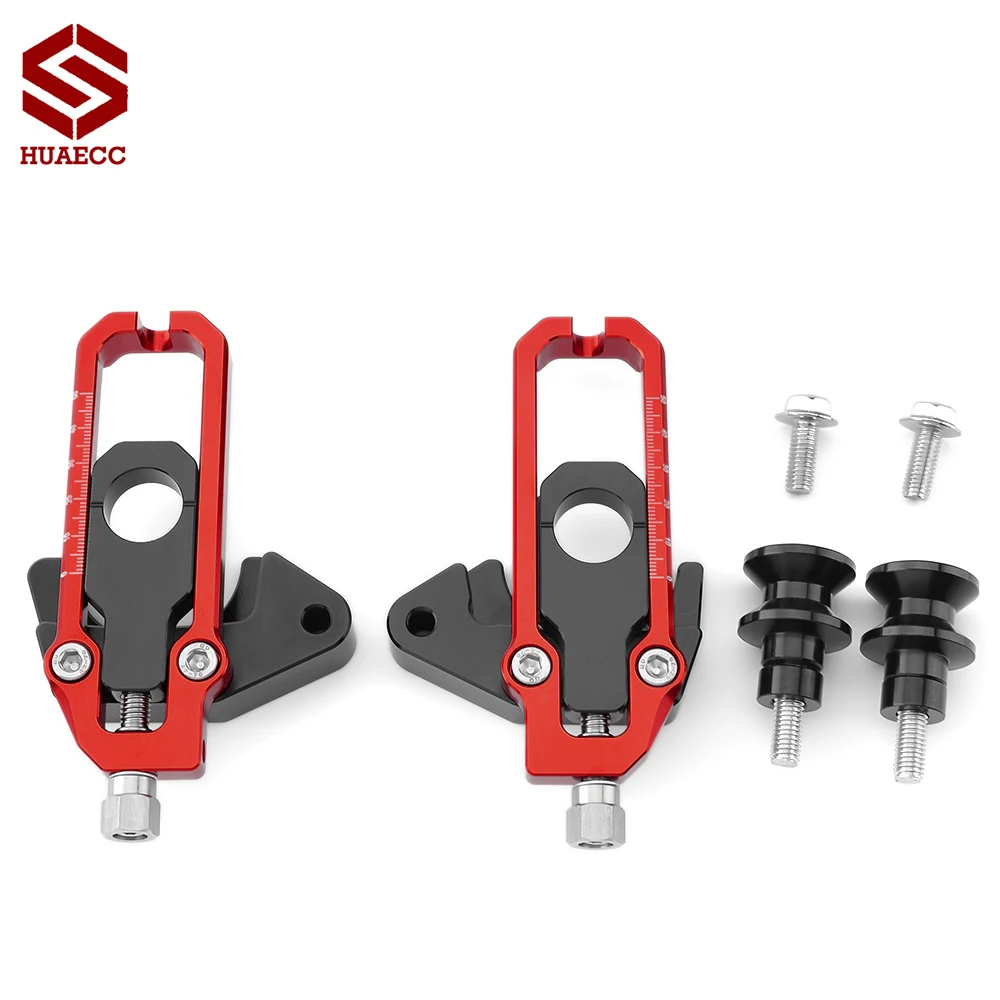 

Chain Adjusters Axle Tensioners Catena Blocks with Spools for Honda CB650R CBR650R 2019-2020 CB650F CBR650F 2014-2016