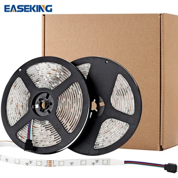 

wifi led strip controller alexa DC 12V Mini WIFI RGB Led Strip 5050 Led Flexible Light Waterproof Magic Home APP Alexa