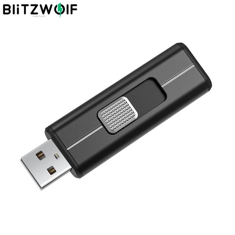 BlitzWolf BW UP3 USB3.2 Gen 2 флеш накопитель 64Гб/128/256 ГБ двухтактный диск памяти 64 Гб внешнее