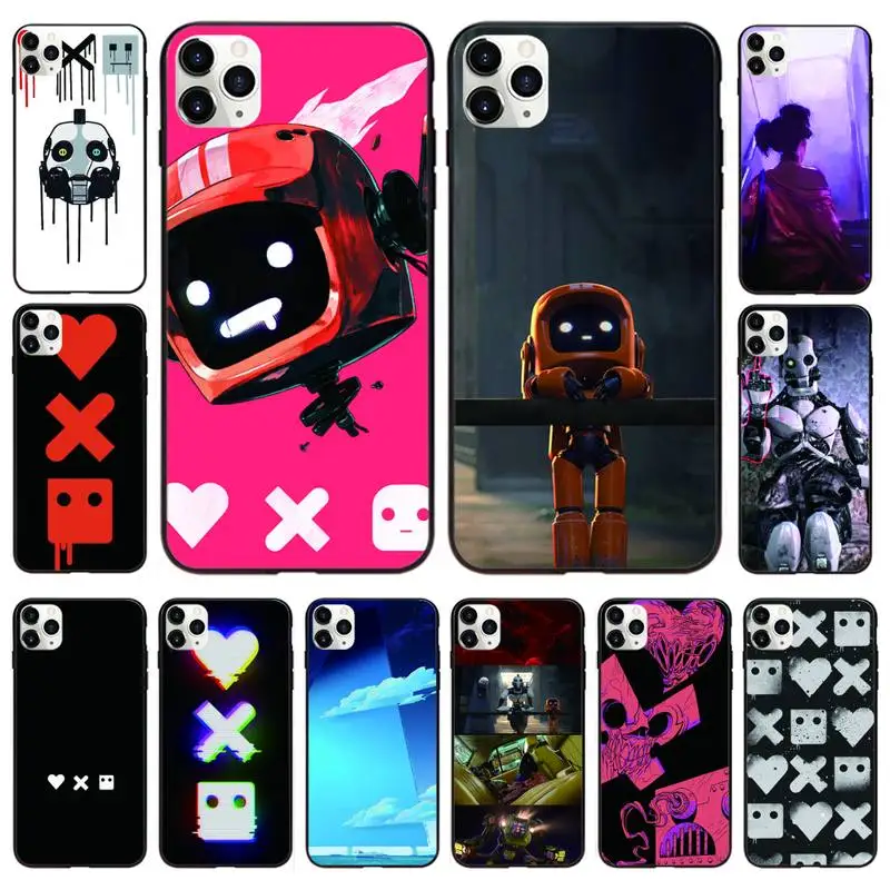 Love Death &amp Robot чехол для телефона IphoneX XS 11 12 11/12Pro Max 5 5s SE 6 6s 7 8 Plus SE2020 чехлы | Мобильные