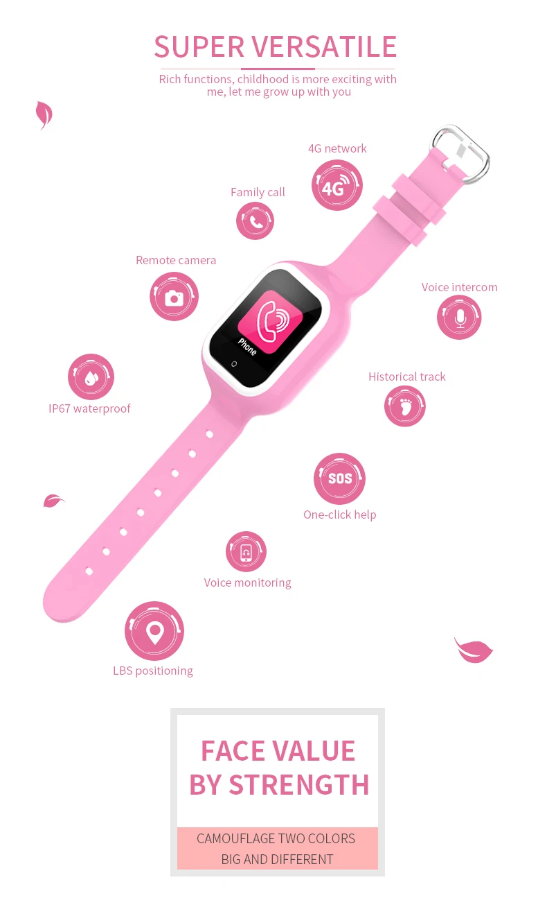 Wonlex Smart-Watch Baby SOS Anti-Lost Tracker Kids Camera Phone Smartwatches 4G KT21 Video Call Wifi Position Anti-Lost Watches