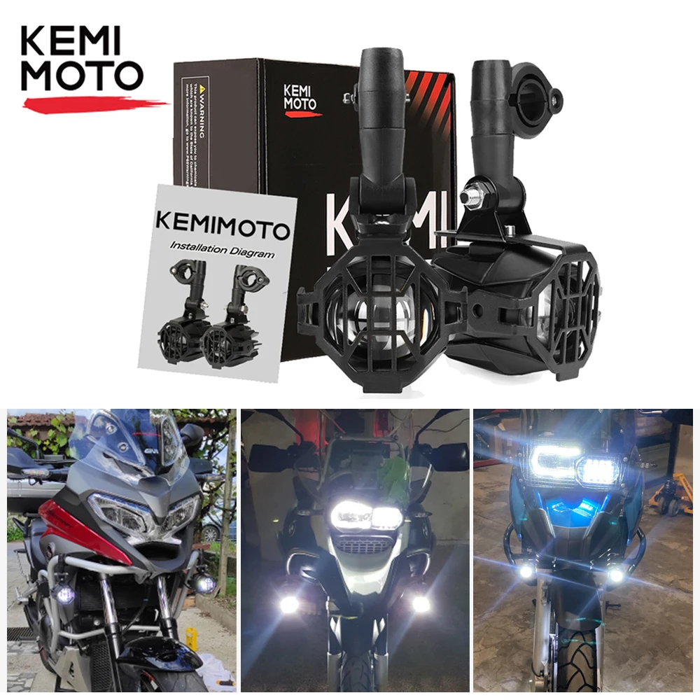 Противотумансветильник KEMiMOTO s для BMW R1200GS LC R 1250GS R1250GS F800GS GSR1200 F850GS F750GS Adv 1200 GS