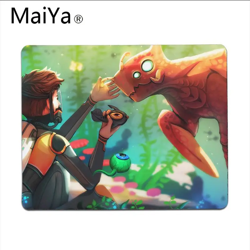 Lock Edge25x29cm Maiya высокое качество Subnautica ноутбук компьютер коврик для мыши большой коврик для мыши клавиатуры коврик - Цвет: Lock Edge25x29cm