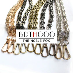 Steel Bag Chain ,40-160cm 1.2cm Wide Bag Metal Purse Chain Shoulder Strap for Handbag Handle Buckle Accessories  5 Colors
