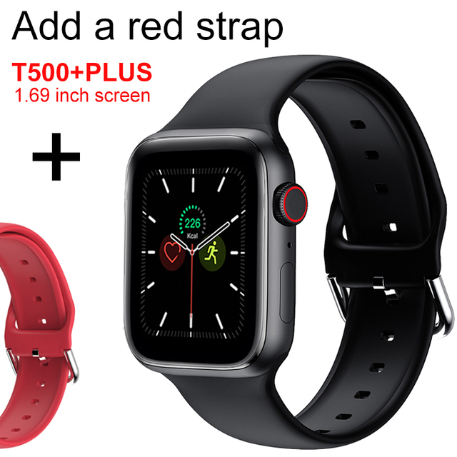 2021 Smart Watch Original IWO Series 6 Watch 44MM BT Call DIY Faces Split Screen Sport Smartwatch Men Women PK HW22 W26