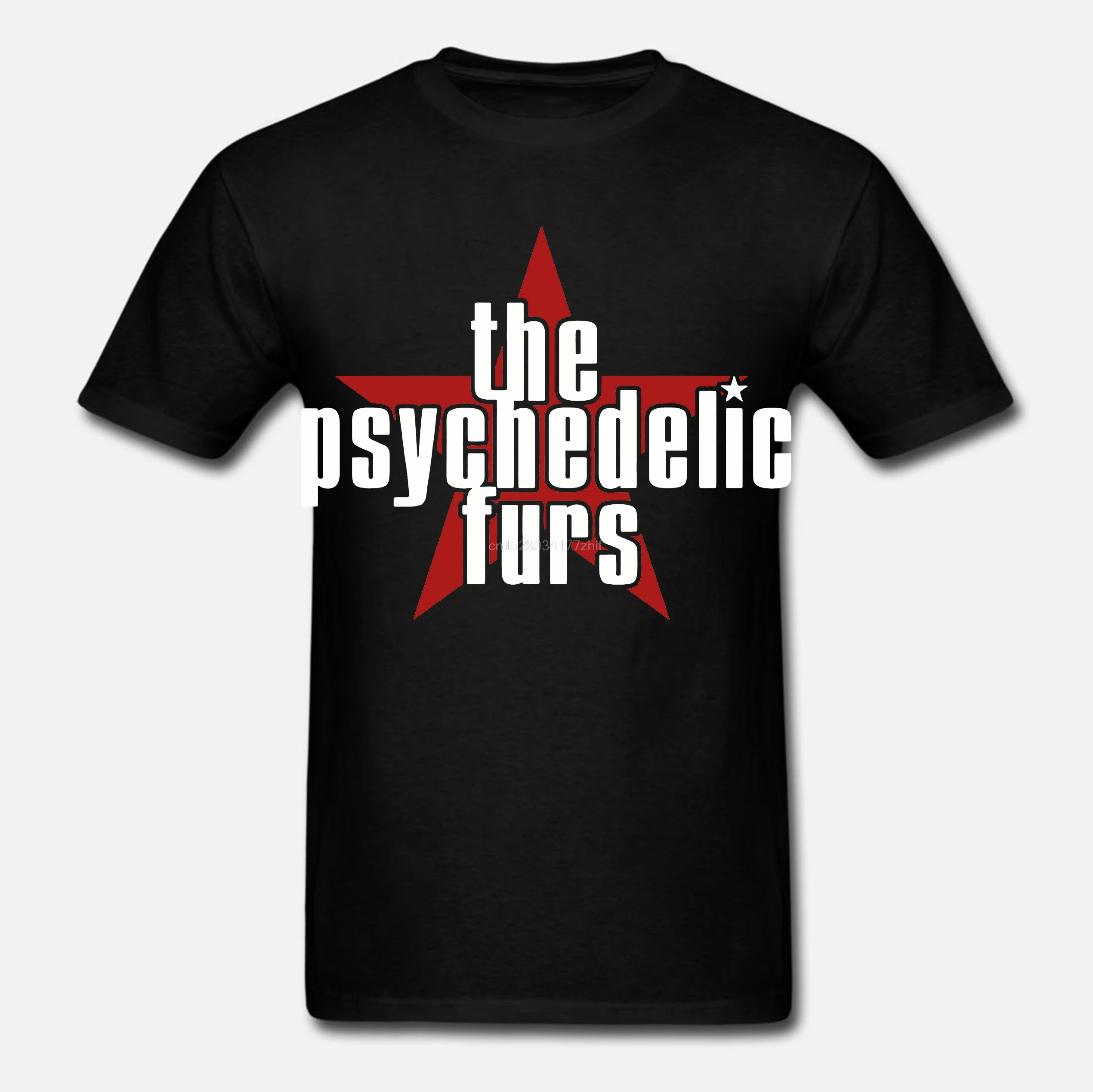 Мужская футболка Psychedelic Furs рок-группа Звездный логотип модная забавная новинка