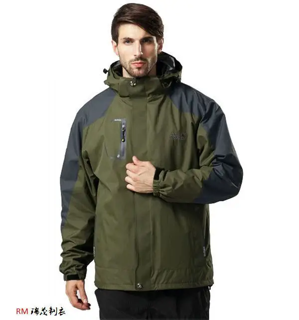 Подгонянная уличная одежда из двух частей флисовая Толстая Женская GORE-TEX куртка повседневные спортивные куртки три в одном