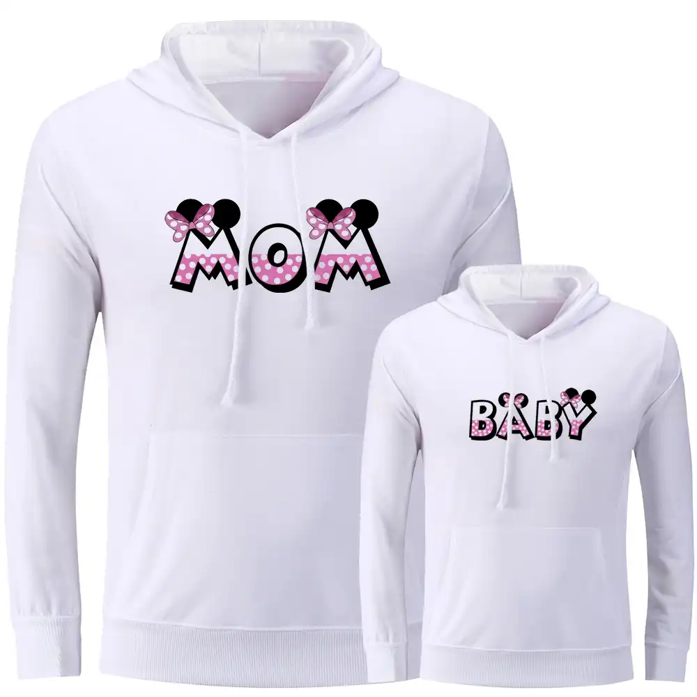 matching hoodies for mom and son