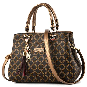 

Fashion New Geometric Printing Women's Shoulder Bag Handbag Vintage Crossbody Bags Casual Female Pendant Messenger Bag