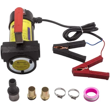 

Portable 12V DC Electric Fuel Transfer Pump Diesel Kerosene Oil Commercial Auto