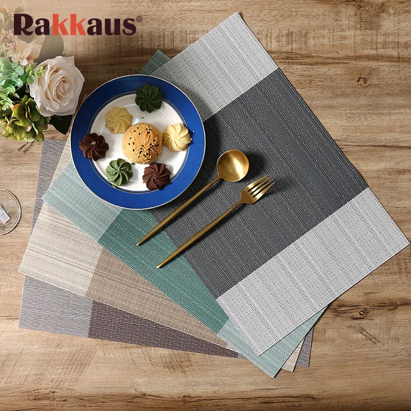 4 шт. 45*30 см столовые приборы кухонные коврики нескользящая миска для посуды