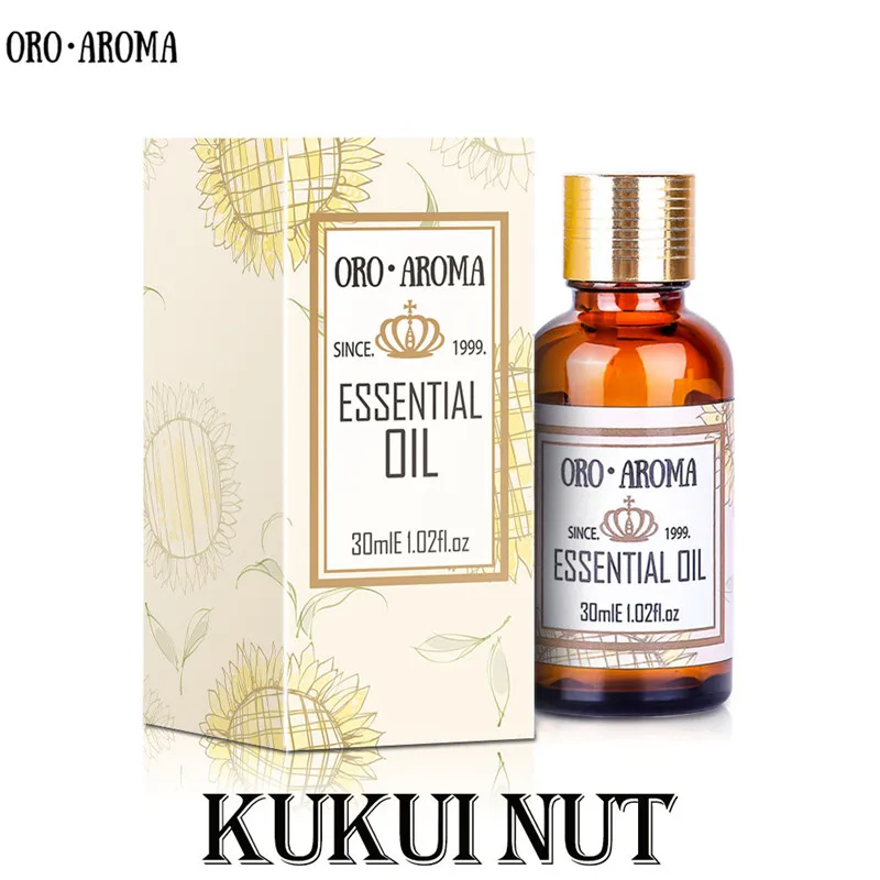 

oroaroma natural aromatherapy kukui nut oil Improves dry skin Sunscreen and sun care kukui nut oil