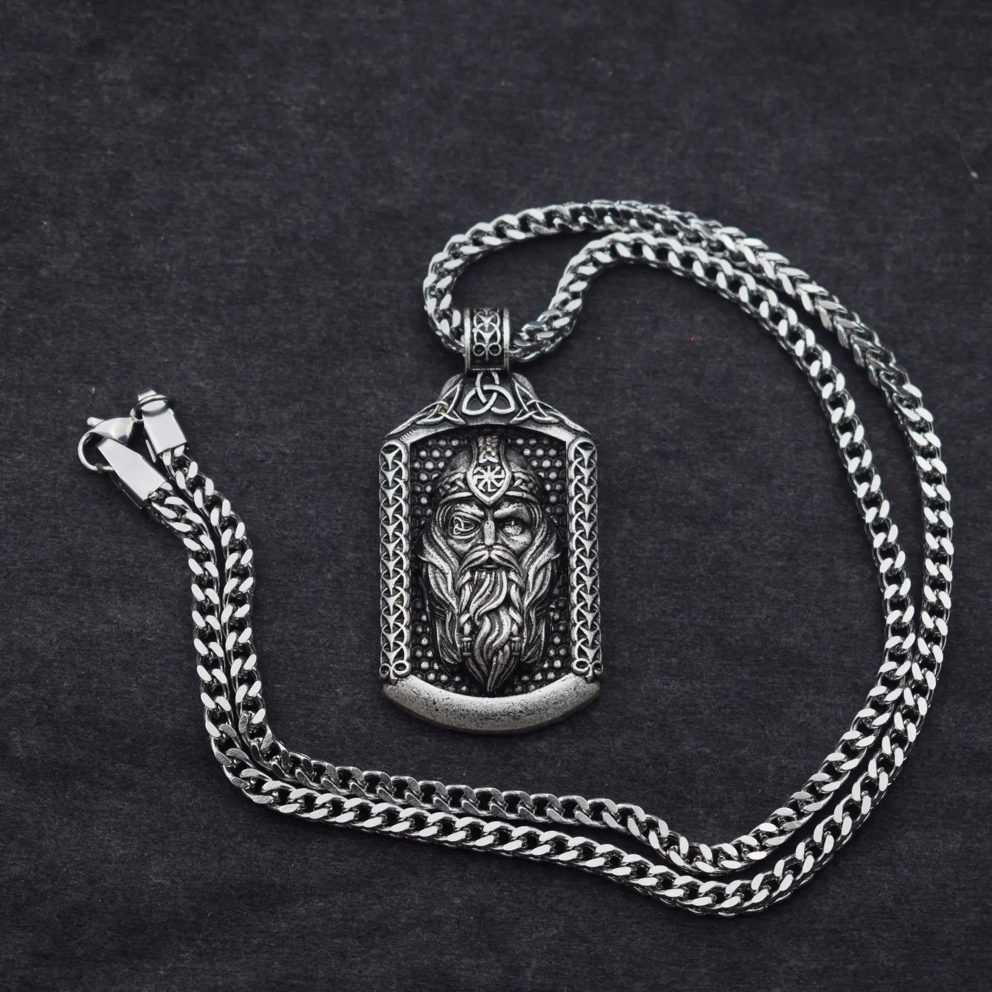 Odin кулон Allfather ожерелье викингов религиозный кулон Odin ожерелье скандинавский, норвежский ювелирные изделия