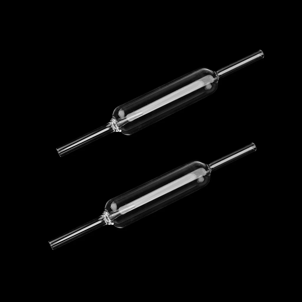 2Pcs Aquarium Planted Tank Crystal Clear CO2 Monitor with Bubble Counter