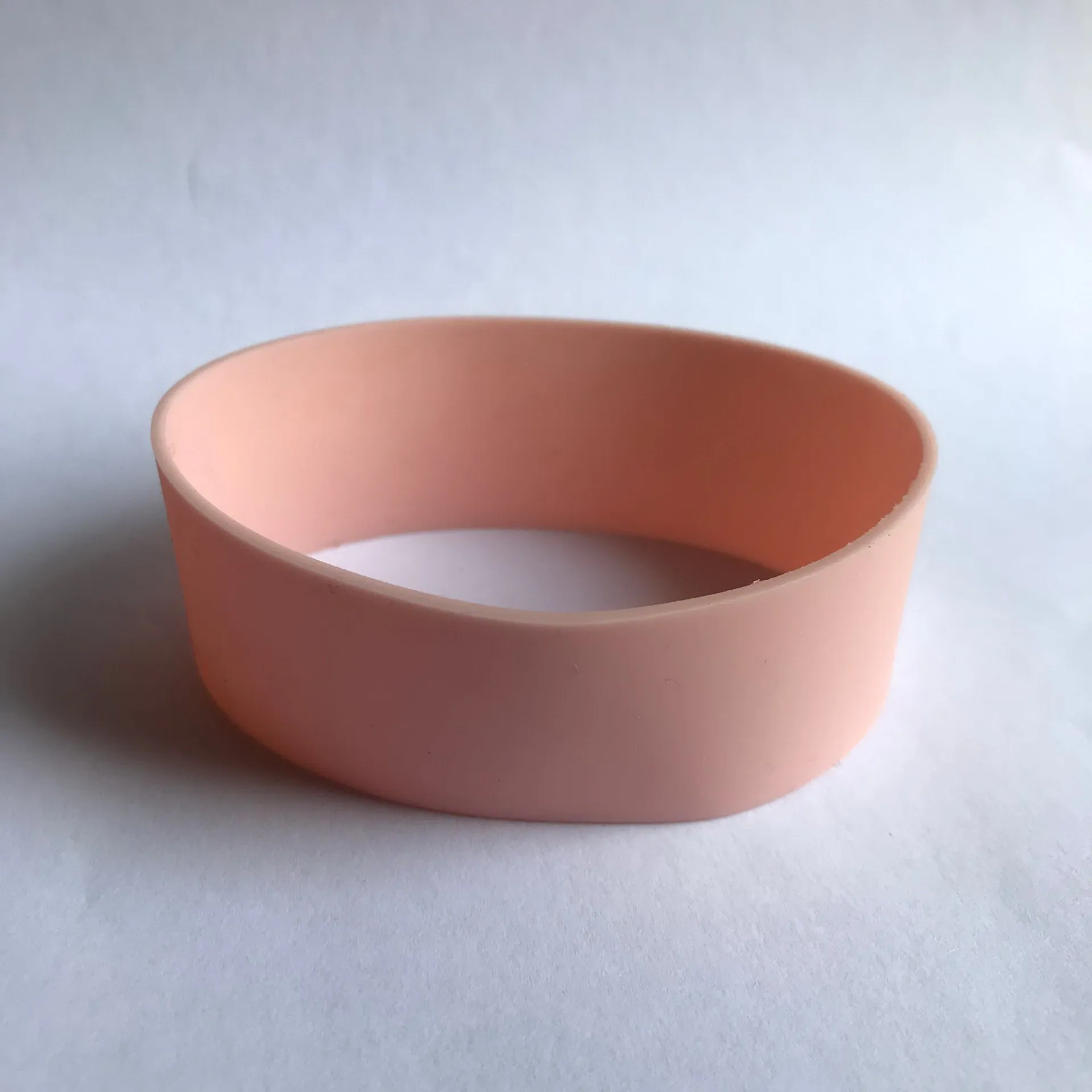 5 шт./лот 3 см высокая силиконовая теплоизоляция рукава силиконовые обертывания для кружек, керамические чашки втулки бамбуковые чашки воды рукава plumyl - Цвет: pink