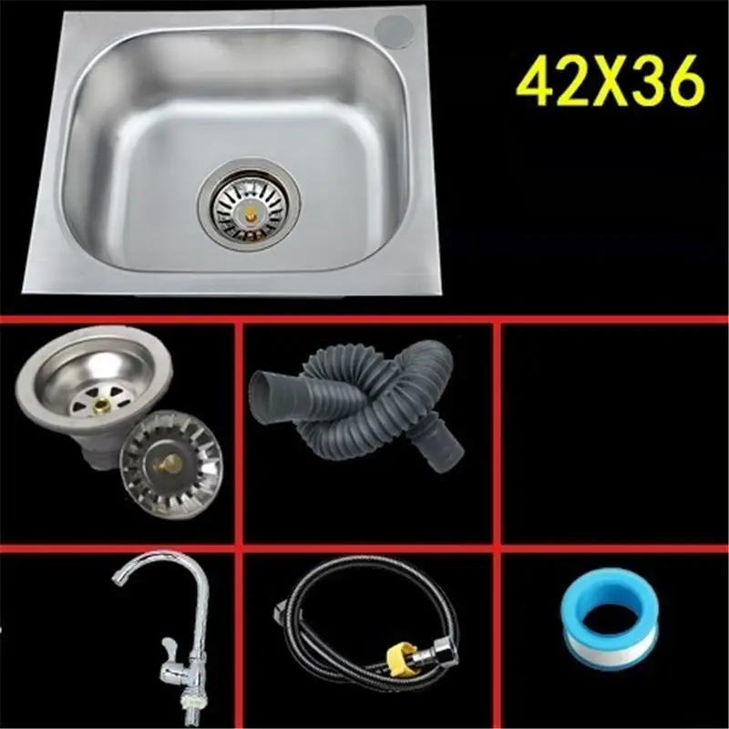 Version M Inoxidable Inox Lavello Gootsteen Evier De Cuisine Zlewozmywak кухня Куба Pia Cozinha Fregadero Lavabo мойка для овощей - Цвет: Version M