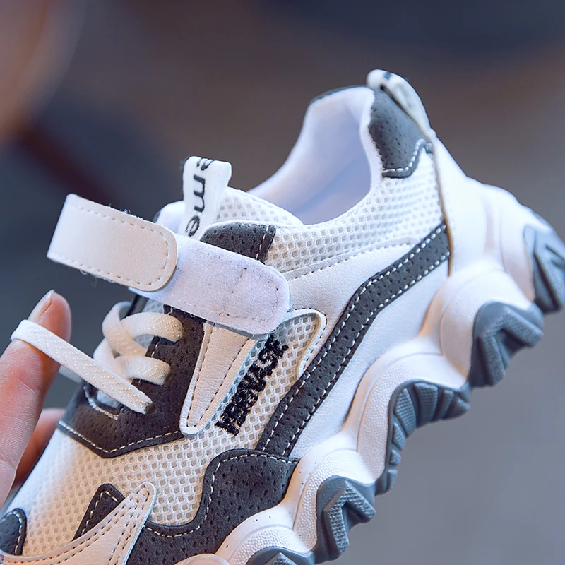 CYSINCOS 2020 Spring Fashion Kids Boys Running Sneakers Children Sports Shoes For Girls Breathable Middle Big Child Daddy Shoes