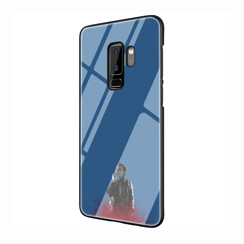 EWAU убийства ЕВА Стекло чехол для телефона для samsung Galaxy S7 8 9 10Plus Note8 9 A10 20 30 40 50 60 70 - Цвет: G1