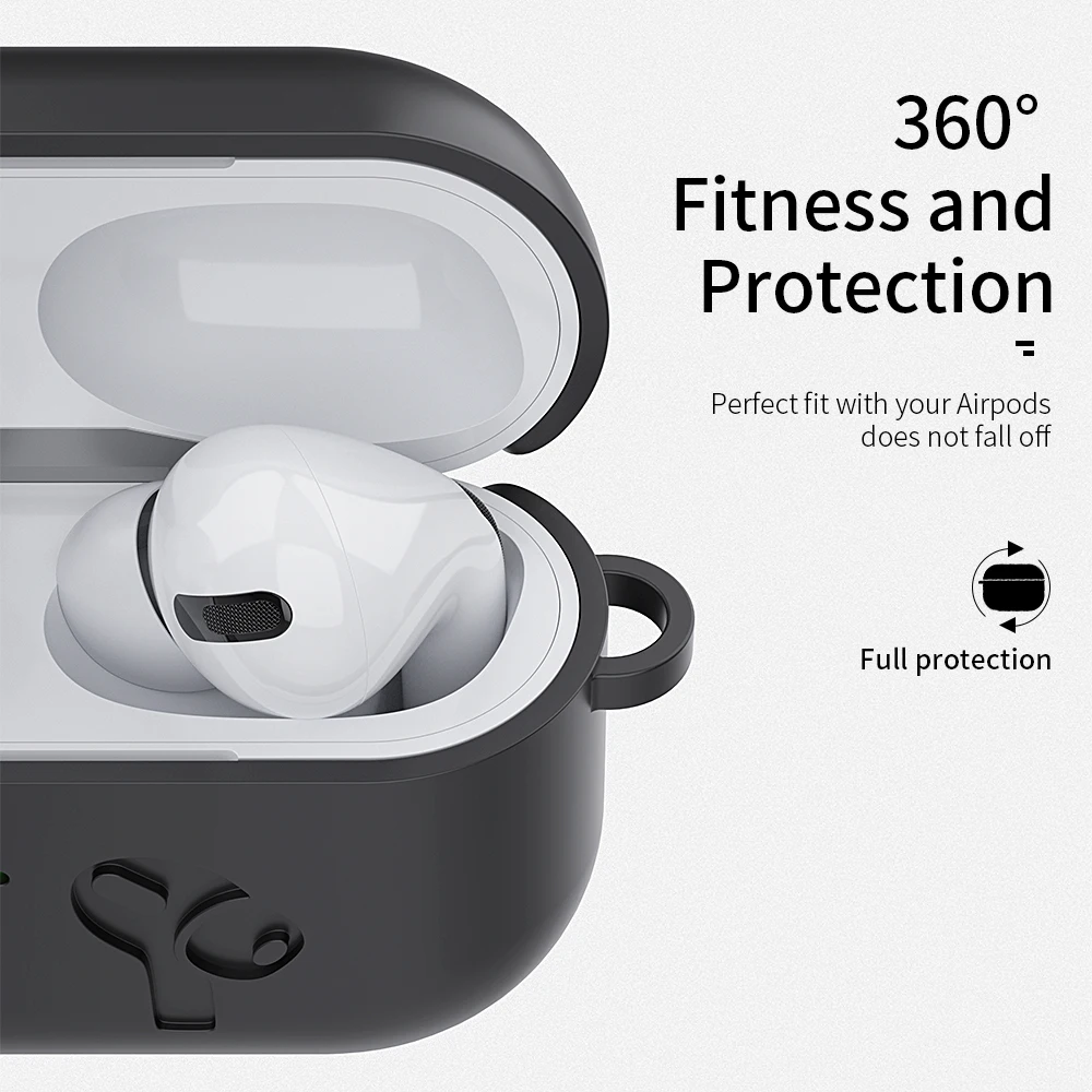 Силиконовый чехол Essager для Airpods Airpod Pro, Роскошный чехол для Apple Air Pods Pod Pro, аксессуары для кожи, милый розовый чехол