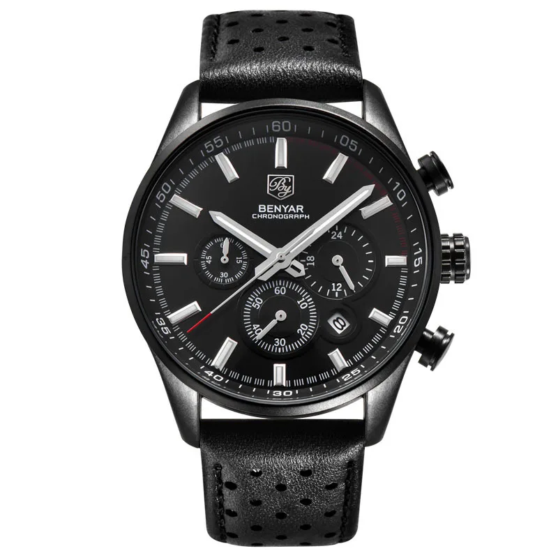 

Jacobin Hot Selling Table MEN'S Quartz Watch Sports Outdoor Multi-functional MEN'S Watch Watch Leather Belt 5108