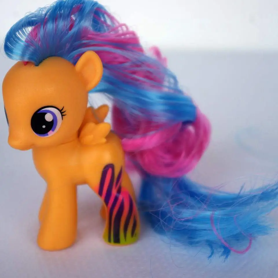 Кукла из ПВХ с гривой Scootaloo 6 см|Трансформеры и роботы| |