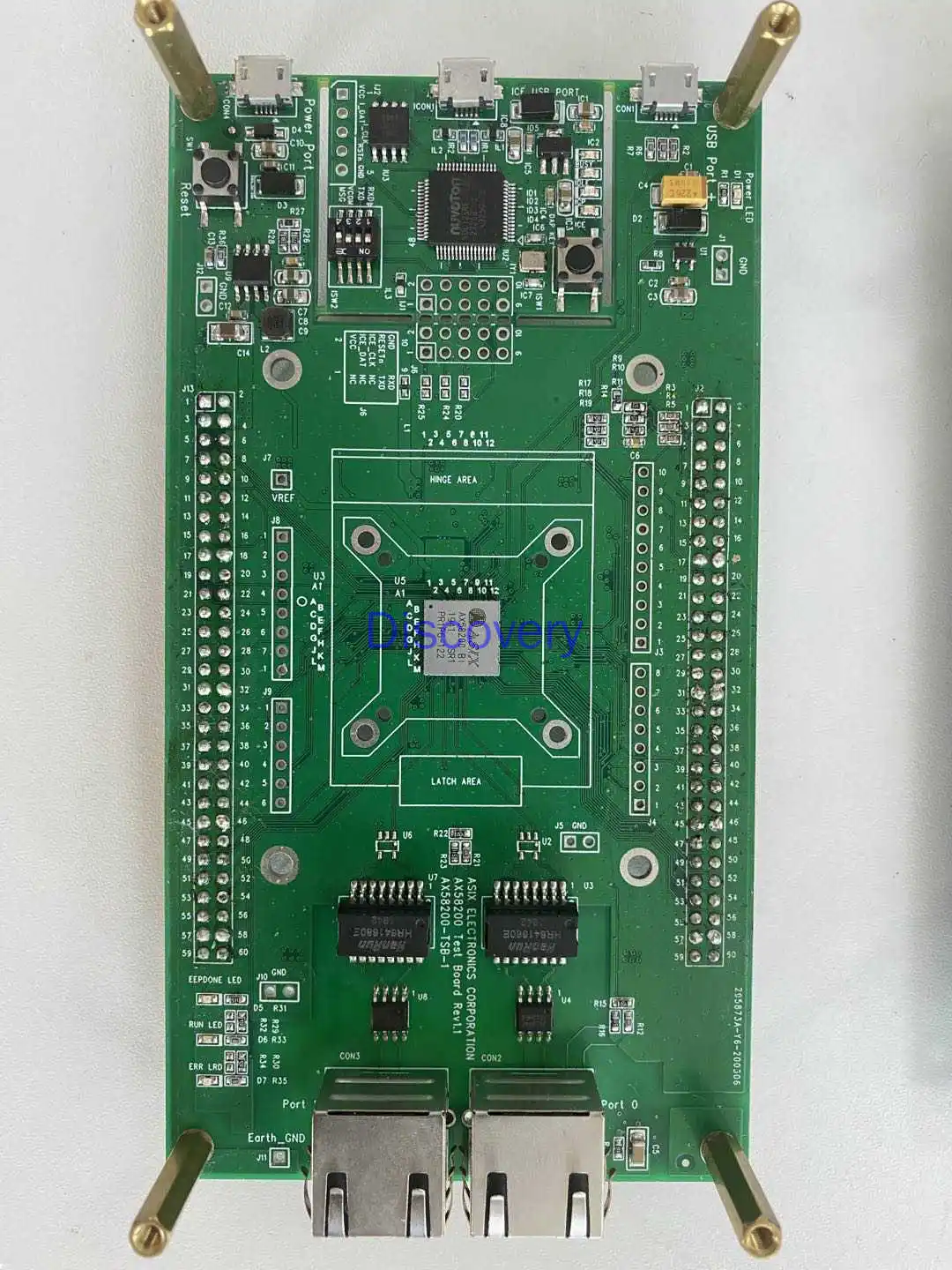Макетная плата AX58200 основная ведомая станция Ethernet может быть на 3 сетевых порта