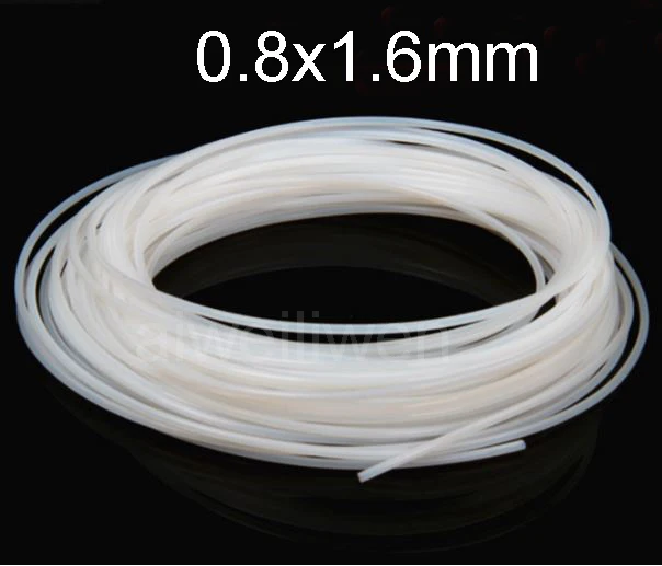ID 0,8 мм OD 1,6 мм 0,8x1,6 мм 10 м длина PTFE труба политетрафторэтилена капиллярная трубка ETFE труба шланг