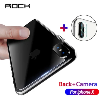 

ROCK 9H Tempered Glass For Apple iphone X Back Camera Cover Lens Protection Protective Glass For iphonex i phone x iphona Film