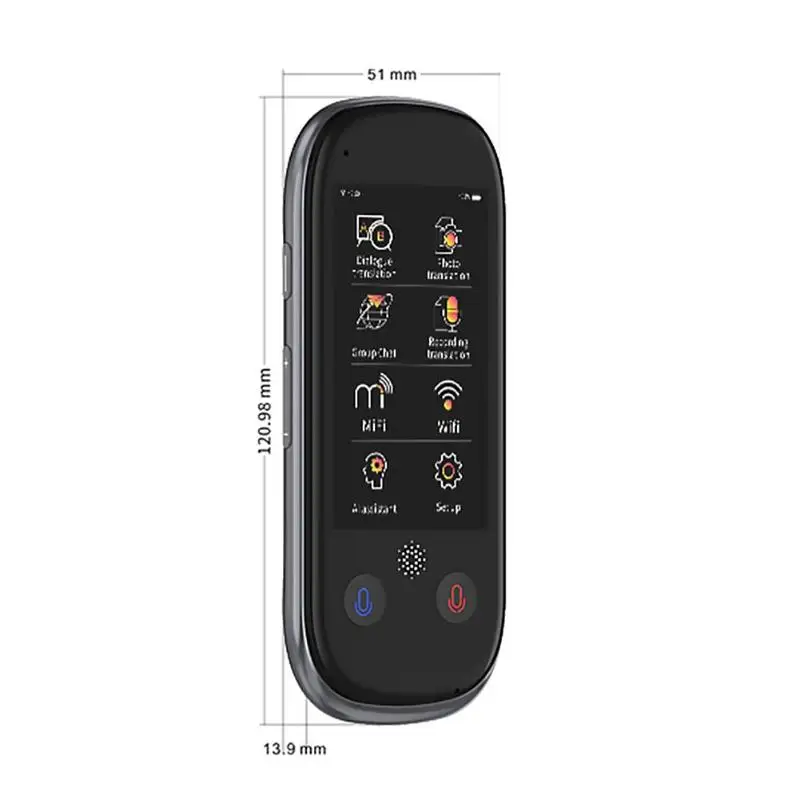 Boeleo W1 Pro Smart Translator 3 дюйма lcd/ips 4G WiFi rom 8G 77 language s 8 language офлайн перевод фото