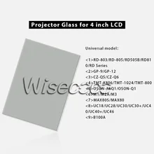 Теплоизоляционное стекло для Unic UC40 UC46 Rigal поляризатор 96*60*1 2 мм 4