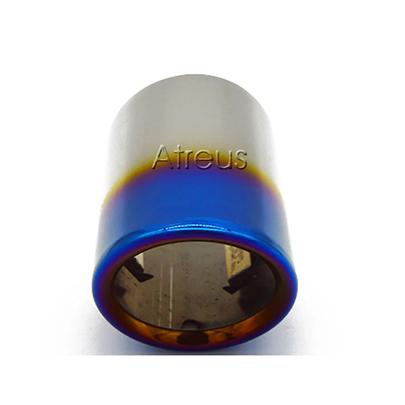 1 piece Blue 3 цвета, автомобильные выхлопные трубы для Skoda Superb Octavia A7 A5 2 Yeti 1,4 T 1,6 T l, автомобильные аксессуары - Цвет: 1 piece Blue