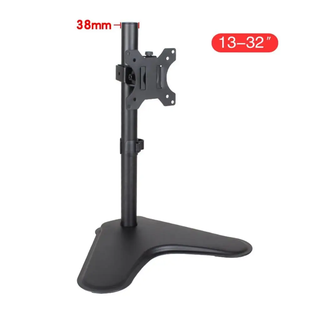 Wearson WS-03V 10 до 32 дюймов монитор VESA стенд одиночный 45 ° наклон и 90 ° поворот и 360 ° Вращение 75x75 мм 100x100 VESA настольная подставка