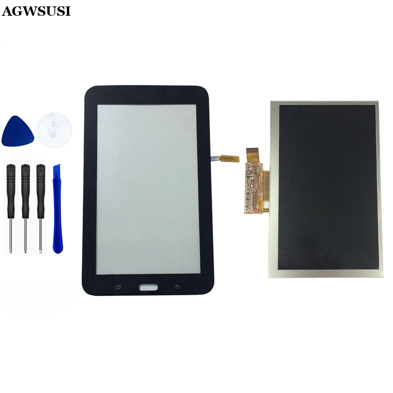 ЖК-дисплей для Samsung Galaxy Tab 3 Lite 7 0 T113 + дигитайзер сенсорного экрана стекло с