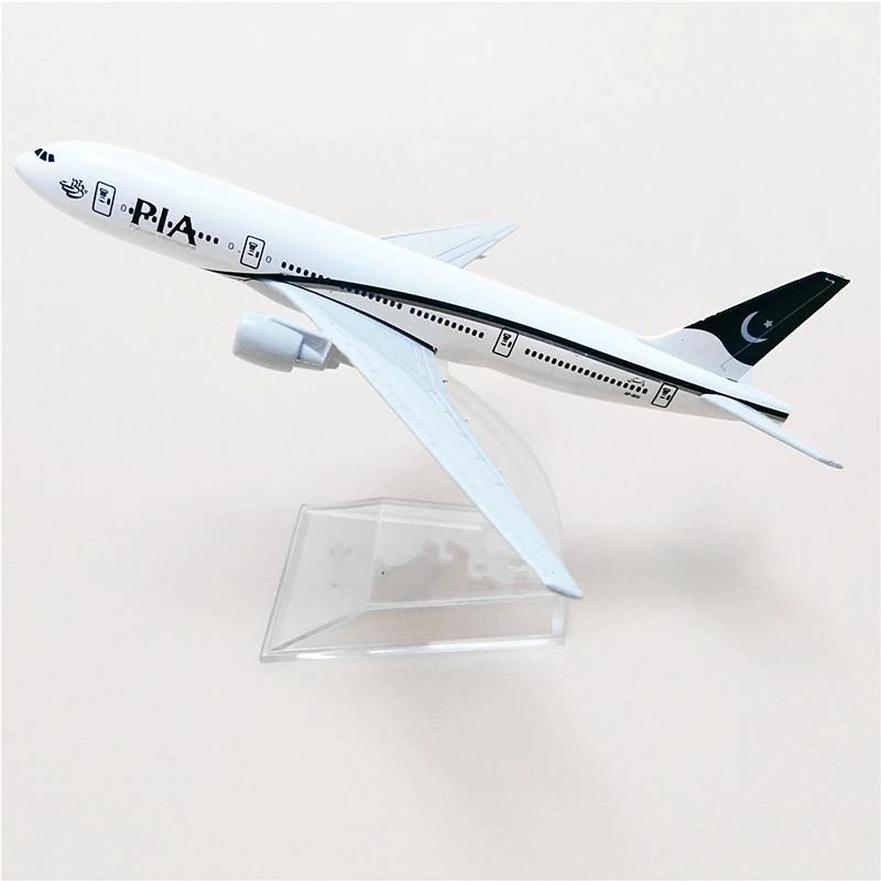 16 см PIA Pakistan International Airlines Boeing 777 модель самолета Самолет Металлическая Модель