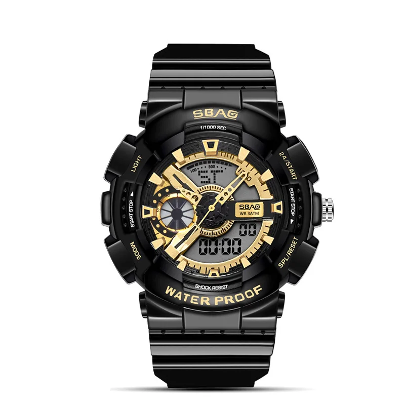 BA for men Reloj mujer, модные светящиеся электронные часы для женщин и мужчин, будильник, большой циферблат, спортивные кварцевые часы, женские цифровые часы, Relogio Masculino - Цвет: BA for men