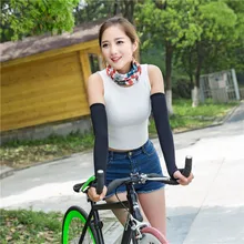 Южная Корея подлинный продукт Let's Slim Cold Feeling Sun-resistant манжета на открытом воздухе езда Спорт УФ-защита вискозные рукава