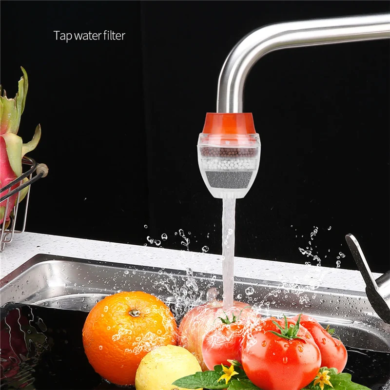 

1Pcs/2pcs Household Tap Water Purifier Carbon Faucet Water Filter Remove Rust Suspended Kitchen Faucet Water Filtration System35