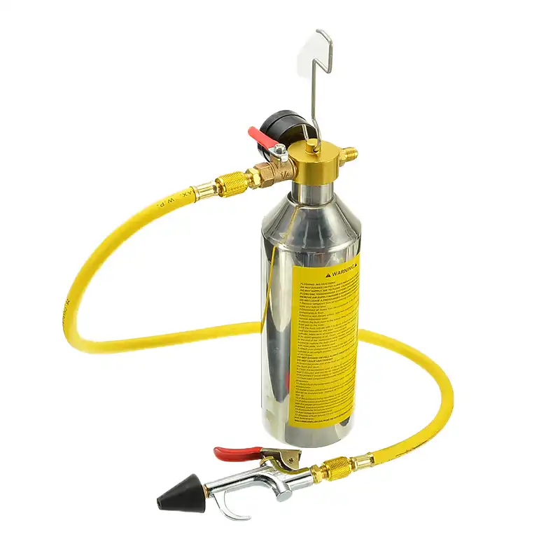 1L Car Air Conditioner A/C Line Set Flush Tools Canister Guns Nozzle