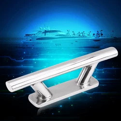 Taquet d'amarrage de bateau en acier inoxydable, 6 pouces, corde de pont, pour Yacht marin 
