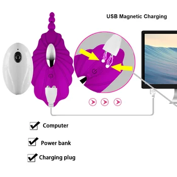 Butterfly Underwear Panties Vibrator for Clitoris Anal Massage Female Masturbator Women Sex Toy Adult Goods Wireless Erotic Shop 5