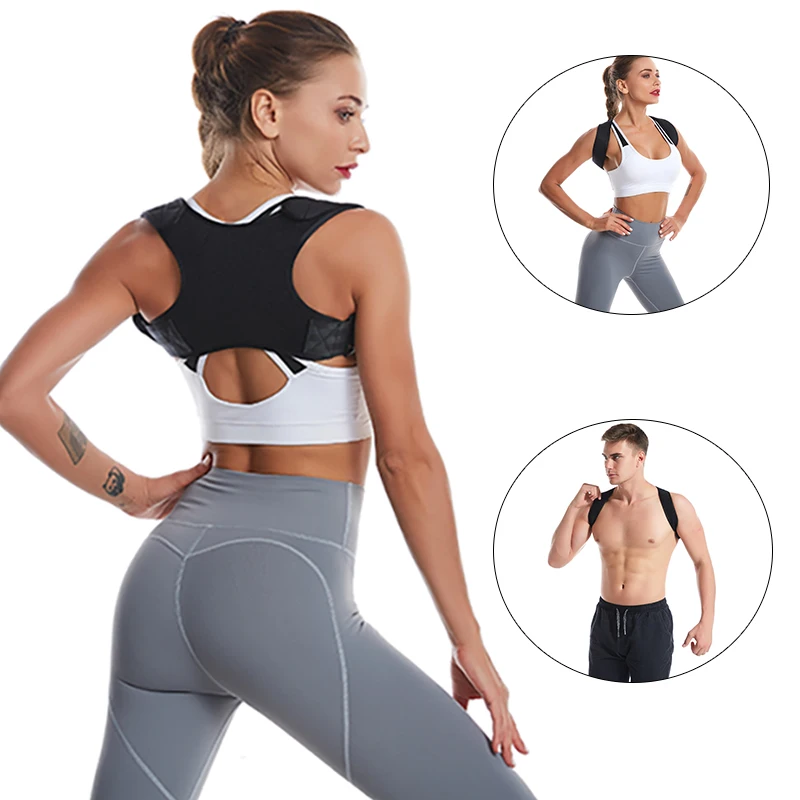 

New Spine Therapy Posture Corrector Protection Brace Shoulder Back Support Belt for Men Women Braces Belt Shoulder Posture