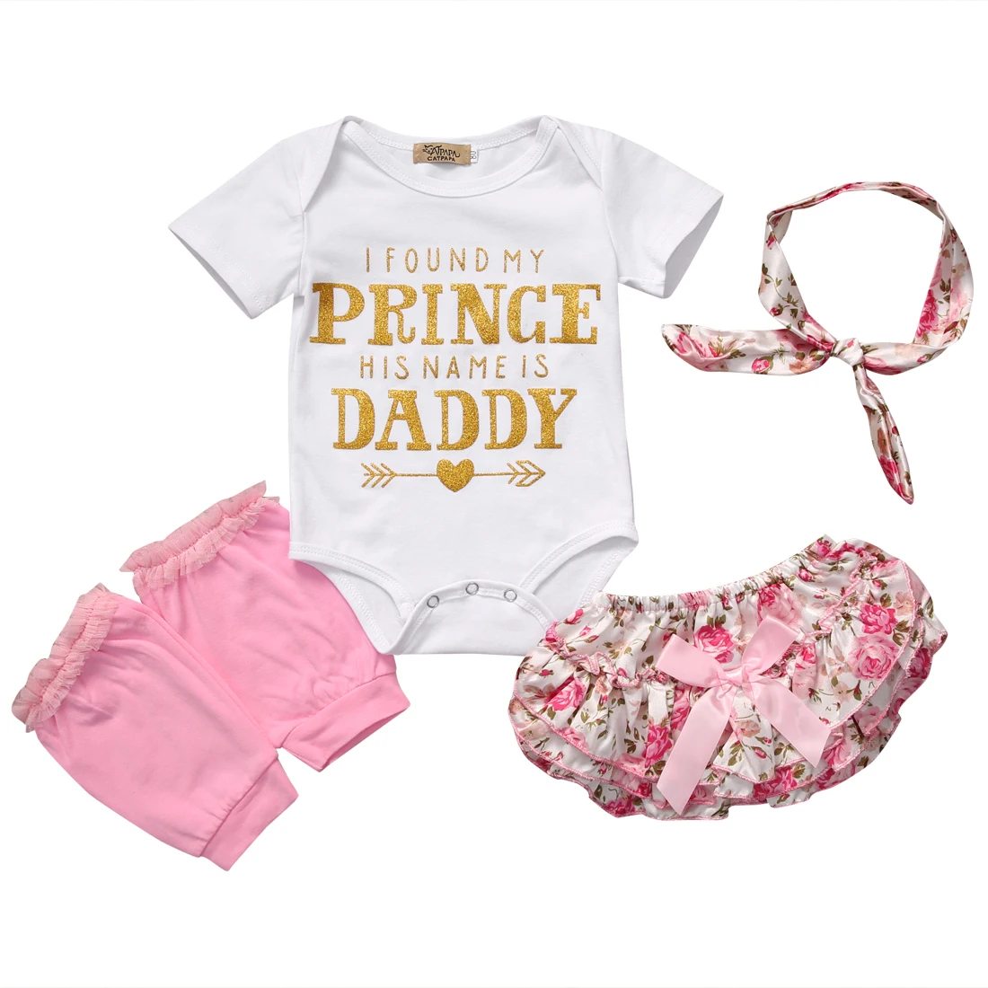 

Newborn Kids Baby Boys Girls Cute Short/Long Sleeve Tops Romper +Long Pants Outfits Girl Clothes