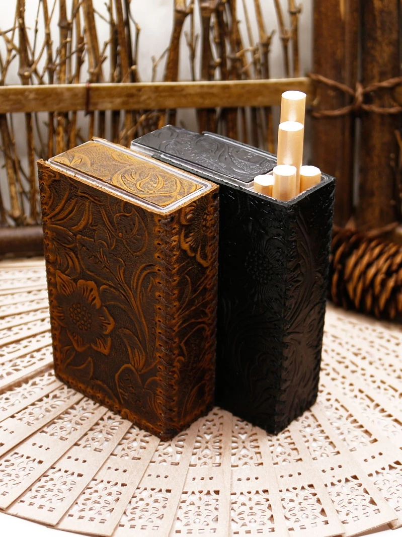 Sewing case cowhide