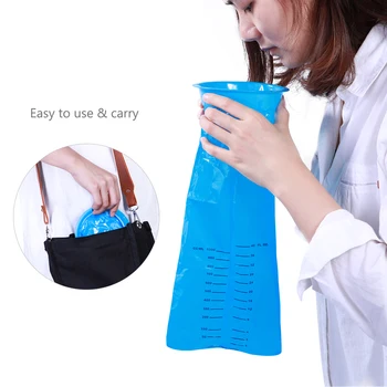 

ROSENICE 20PCS Vomit Bags Travel Motion Sick Throw up Bag Disposable Barf Bag 1000ml (Blue)