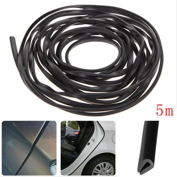 

Black Car Trim Strip Rubber Door Edge Protector Anti Scratch Universal